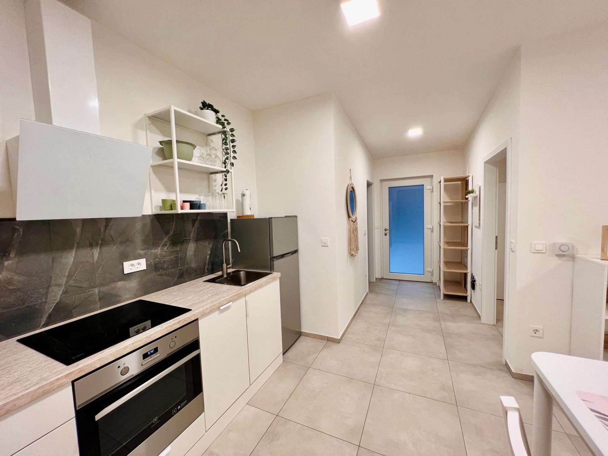 Sunny App Apartman Ljubljana Szoba fotó